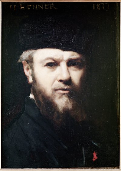 Autorretrato, 1877 de Jean Jacques Henner