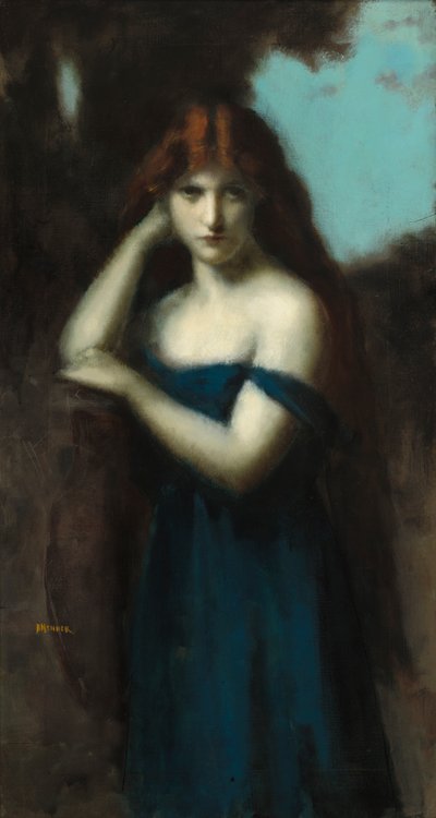 Mujer de Pie, c.1903 de Jean Jacques Henner