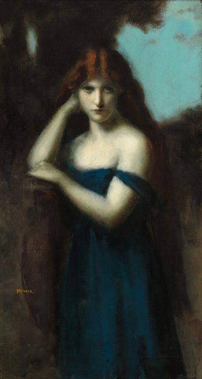 Mujer de pie, c. 1903 de Jean Jacques Henner
