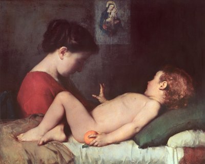 El Niño Despertando de Jean Jacques Henner