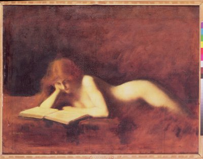 El lector de Jean Jacques Henner