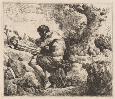 San Jerónimo de Jean Jacques Lagrenée II