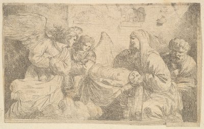 La Natividad de Jesucristo, finales del siglo XVIII de Jean Jacques Lagrenee