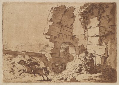 El Coliseo, en un álbum que contiene Recueil de Compositions por Lagren de Jean Jacques Lagrenee