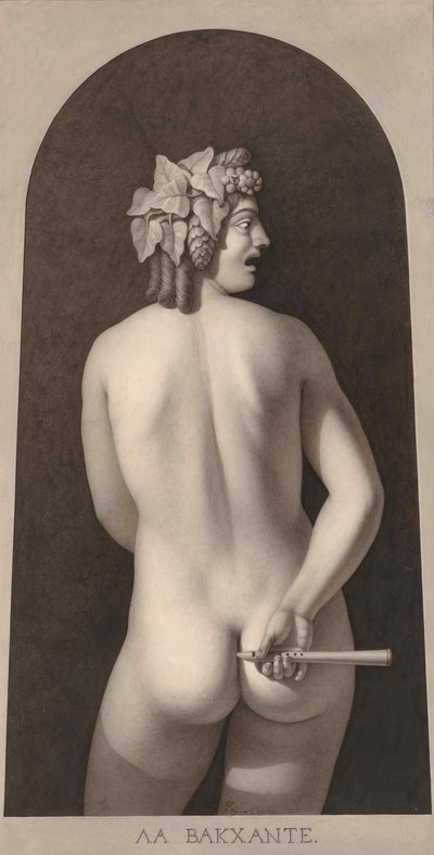 La bacante de Jean Jacques Lequeu