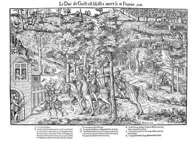Asesinato de François de Lorraine, Duque de Guisa, Guerras Religiosas Francesas, 18 de febrero de 1563, 1570 de Jean Jacques Perrissin