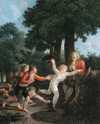 Emilio gana la carrera, por ilustración o educación Emilio (Emile ou de l
