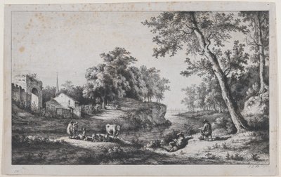 Paisaje en Ambronay de Jean Jacques de Boissieu