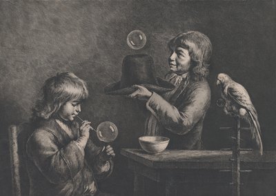 Burbujas de Jabón, 1799 de Jean Jacques de Boissieu