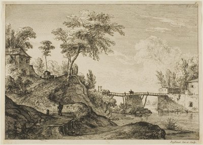 El puente de madera de Jean Jacques de Boissieu