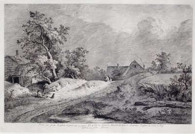 Campo de trigo, 1772 de Jean Jacques de Boissieu