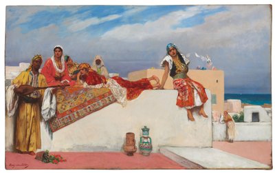 Una tarde idílica de Jean Joseph Benjamin Constant