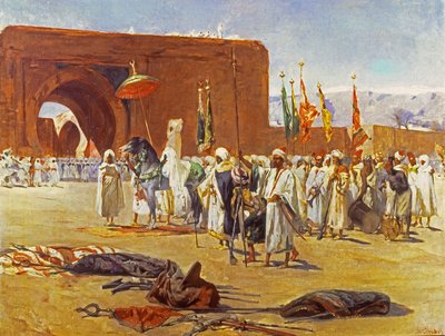 Procesión morisca de Jean Joseph Benjamin Constant