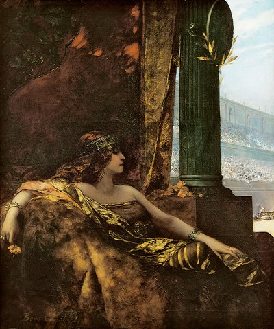 La emperatriz Teodora (óleo sobre lienzo) de Jean Joseph Benjamin Constant
