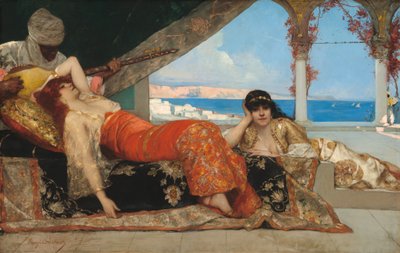 El favorito del emir, c. 1879 de Jean Joseph Benjamin Constant