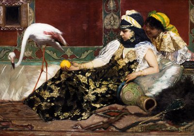 El flamenco rosa de Jean Joseph Benjamin Constant