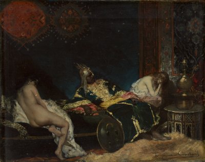 La concubina serbia, 1876 de Jean Joseph Benjamin Constant