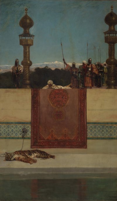 El tigre del sultán de Jean Joseph Benjamin Constant