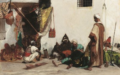 La tienda del sastre, 1878 de Jean Joseph Benjamin Constant