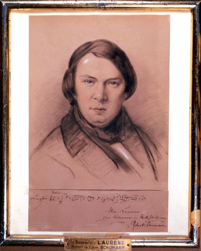 Robert Schumann, compositor alemán de Jean Joseph Bonaventure Laurens
