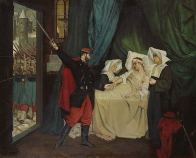 Escena durante la guerra de 1870 de Jean Joseph Weerts