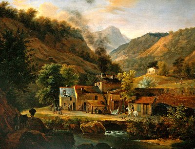 Paisaje de Dauphine, c.1820 de Jean Joseph Xavier Bidauld