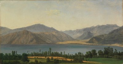 El lago Fucino y los Abruzos de Jean Joseph Xavier Bidauld