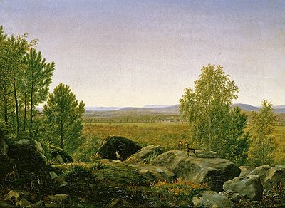 Paisaje al amanecer de Jean Joseph Xavier Bidauld
