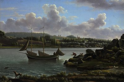 Salir de caza de Jean Joseph Xavier Bidauld