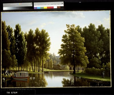 El parque de Mortefontaine (óleo sobre lienzo) de Jean Joseph Xavier Bidauld