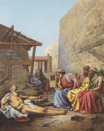 Job y sus amigos de Jean Jules Antoine Lecomte du Nouy