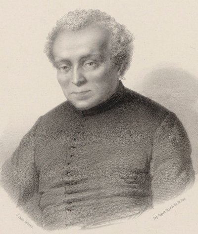 Retrato del compositor Louis Lambillotte 1797-1855 de Jean Julien Jacott