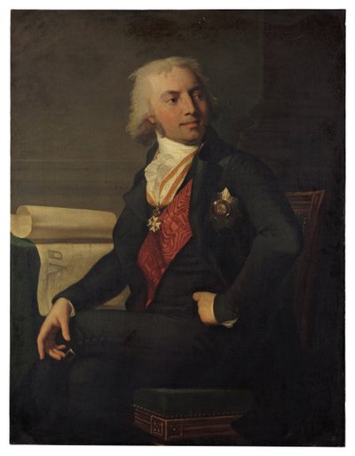 Retrato de Friedrich Karl Ludwig, Duque de Schleswig-Holstein-Sonderburg-Beck 1757-1816 de Jean Laurent Monnier