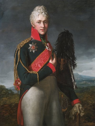 Retrato de Arkadi Alexandrovich Suvorov 1784-1811, Conde Rymniksky, 1805 de Jean Laurent Mosnier
