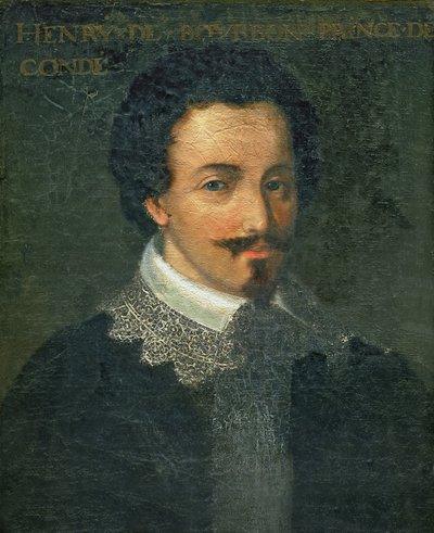 Retrato de Henri I de Borbón Condé de Jean Laurent Mosnier