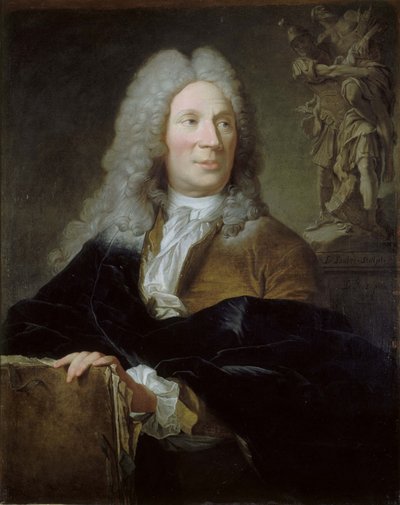 Retrato de Pierre Le Pautre (1660-1744) de Jean Le Gros