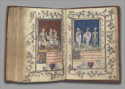 El libro de oraciones de Bonne de Luxemburgo, Duquesa de Normandía, antes de 1349 de Jean Le Noir