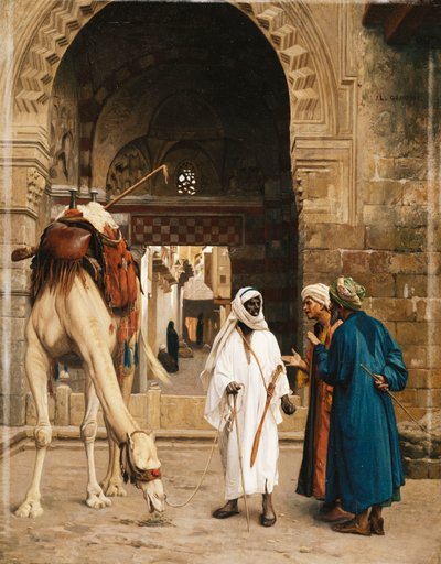 Una disputa entre árabes; Dispute d