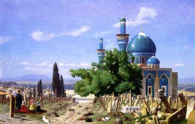 Un cementerio abandonado de Jean Leon Gerome