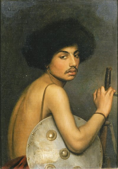 Guerrero Bisharin, 1872 de Jean Leon Gerome