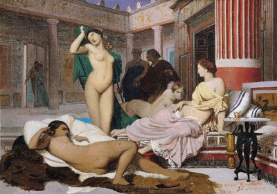 Interior griego de Jean Leon Gerome