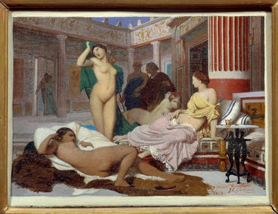 Interior griego de Jean Leon Gerome