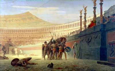 ¡Salve César! Los que van a morir te saludan, siglo XIX de Jean Leon Gerome