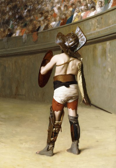 Mirmillón - Un gladiador galo de Jean Leon Gerome