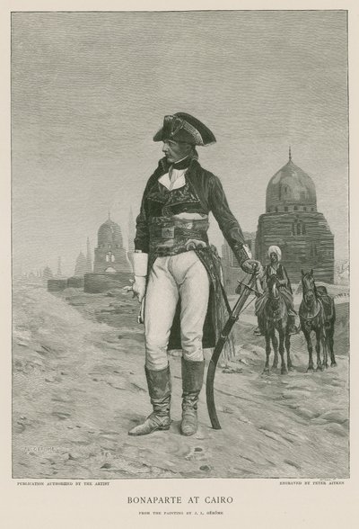 Napoleón en El Cairo de Jean Leon Gerome