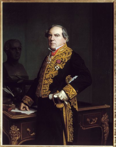 Retrato de Amédée Thierry, periodista e historiador francés de Jean Leon Gerome