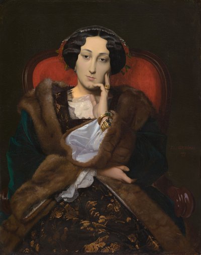 Retrato de mujer de Jean Leon Gerome