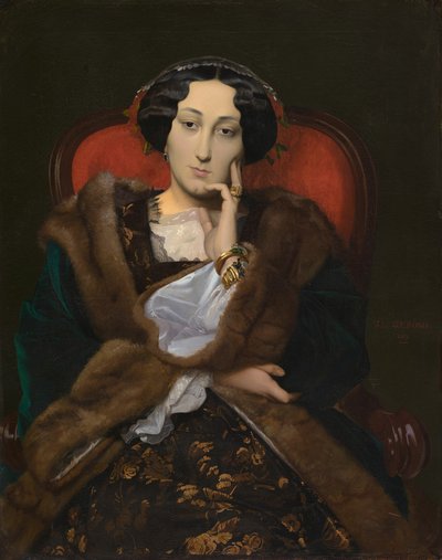 Retrato de mujer de Jean Leon Gerome