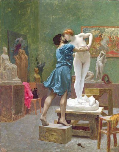 Pigmalión y Galatea de Jean Leon Gerome
