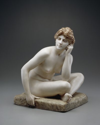 Mujer sentada, c.1890/95 de Jean Leon Gerome